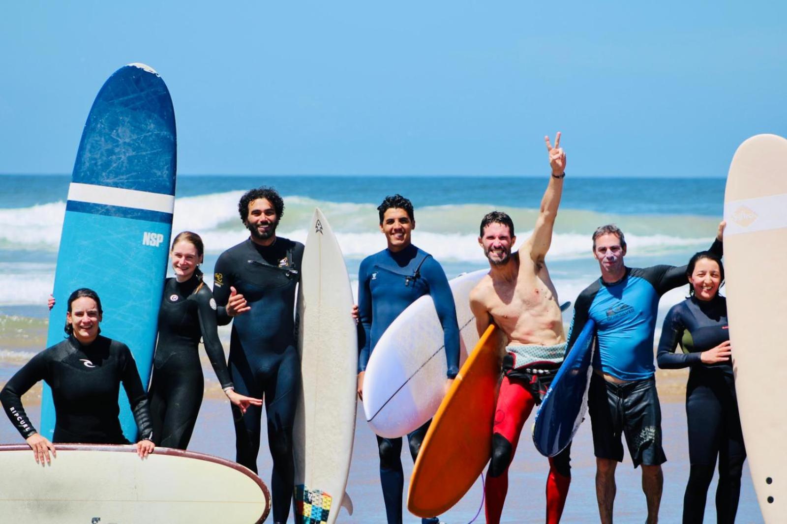Olas Surf Camp Имсуане Екстериор снимка